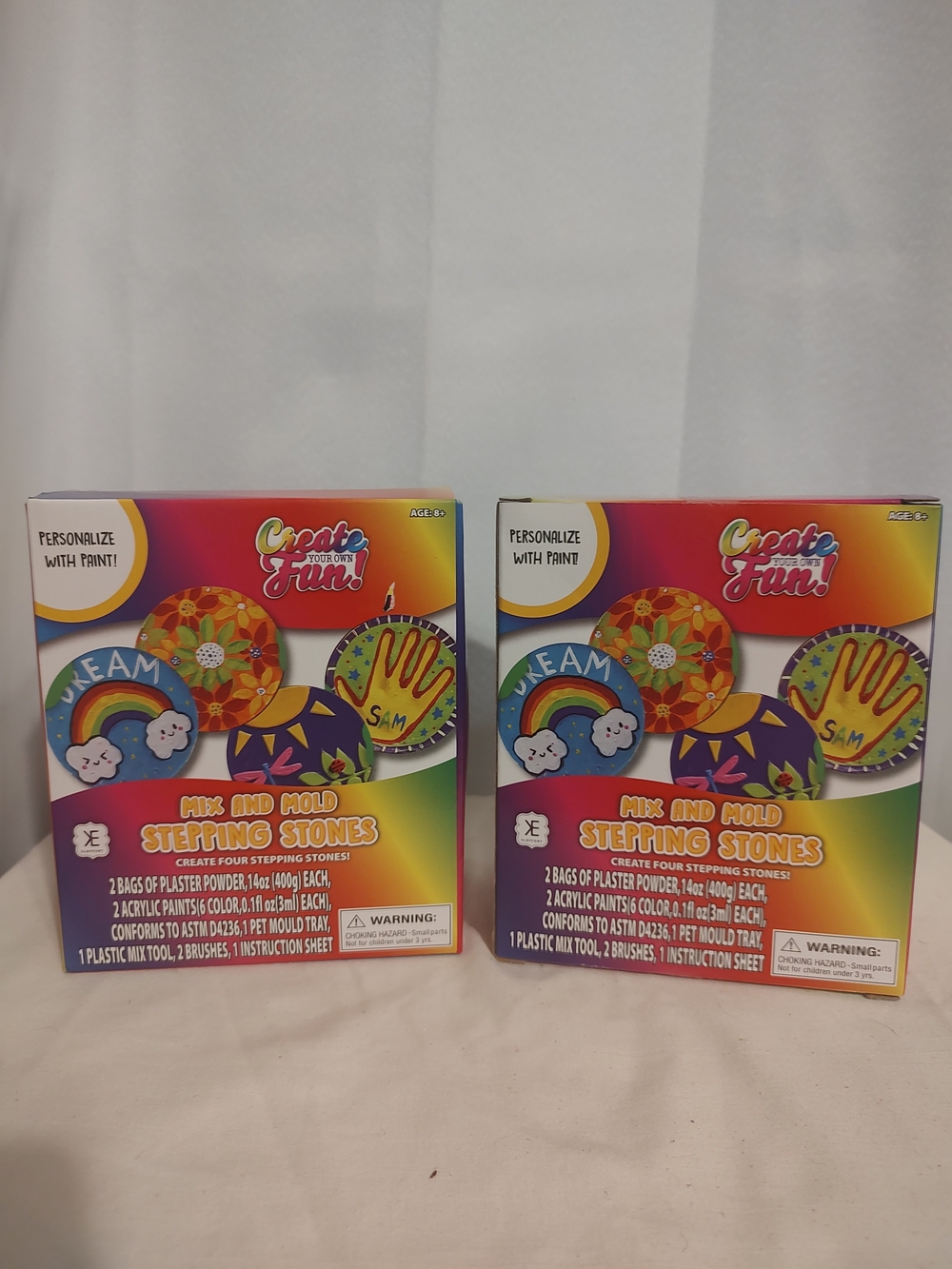 Mix and Mold Stepping Stones Kids Craft Kit - Multicolor